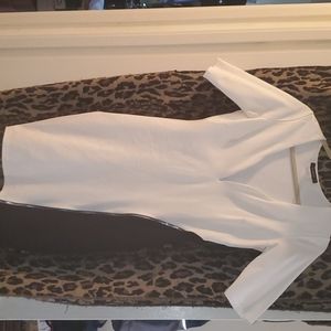 Cameo black and white dress